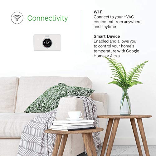 Bosch Smart Wifi Thermostat - Alexa & Google Assistant Compatible