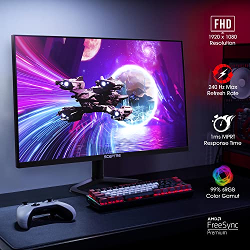 Premium 27-inch gaming monitor with AMD FreeSync