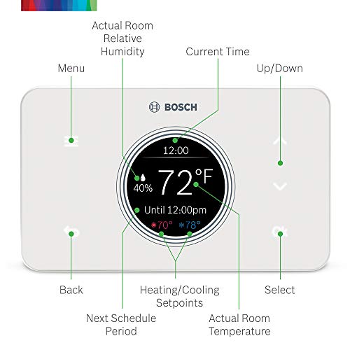 Bosch Smart Wifi Thermostat - Alexa & Google Assistant Compatible
