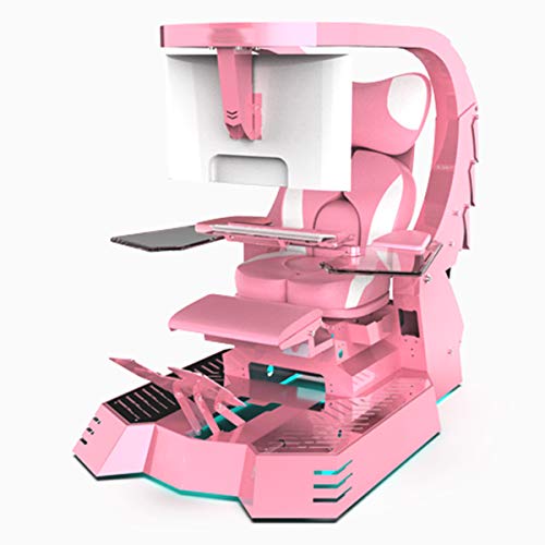 Ergonomic Gaming Office Chair with Footrest & Massage