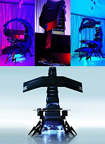 Ergonomic Gaming Cockpit Chair with LED Lights