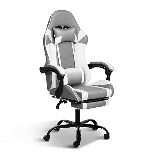 YSSOA Racing Gaming Chair with Footrest