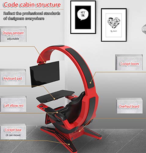 Ergonomic Gaming Chair with Neck & Lumbar Support