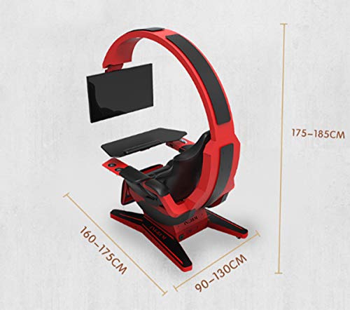 Ergonomic Gaming Chair with Neck & Lumbar Support