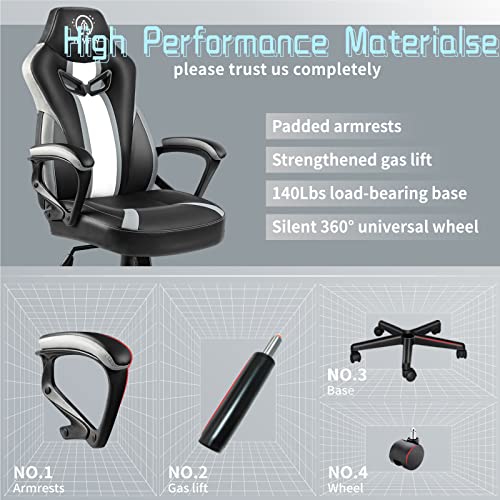 Ergonomic Gaming Chair with Lumbar Support