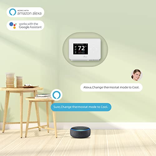 Smart Wi-Fi Thermostat with Voice Control