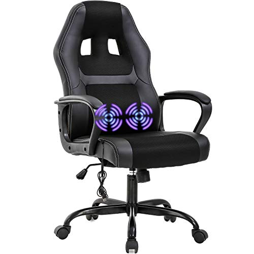 Ergonomic Massage Gaming Chair for Women & Adults