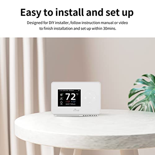 Smart Wi-Fi Thermostat with Voice Control