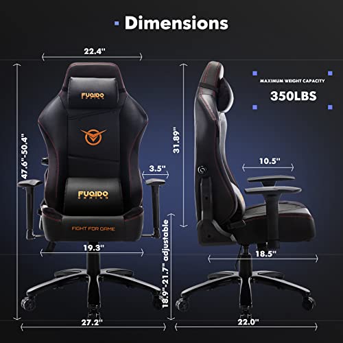 XL Gaming Chair with Ergonomic Support