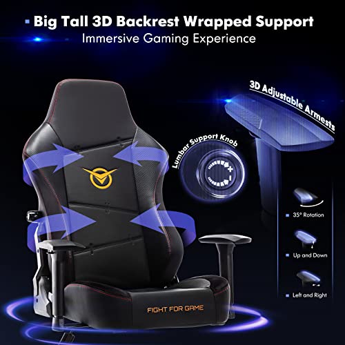 XL Gaming Chair with Ergonomic Support