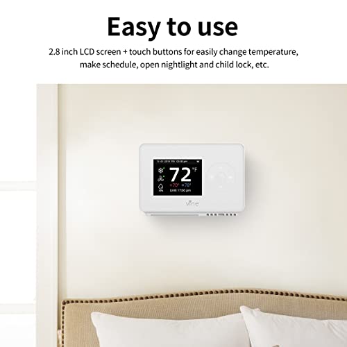 Smart Wi-Fi Thermostat with Voice Control