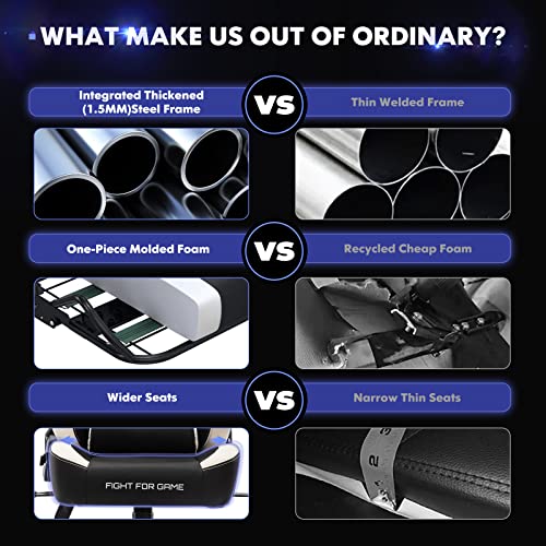 XL Gaming Chair with Ergonomic Support