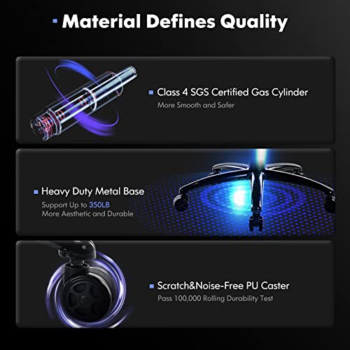 XL Gaming Chair with Ergonomic Support