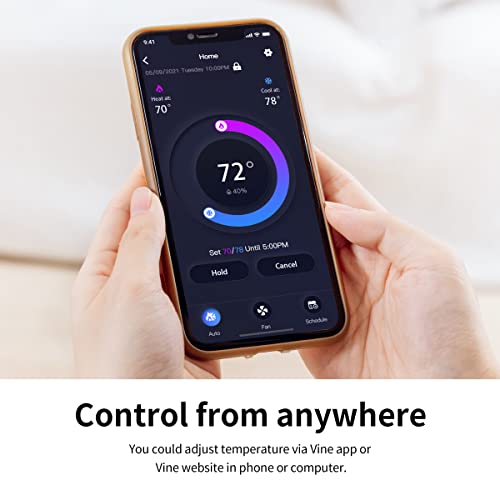 Smart Wi-Fi Thermostat with Voice Control