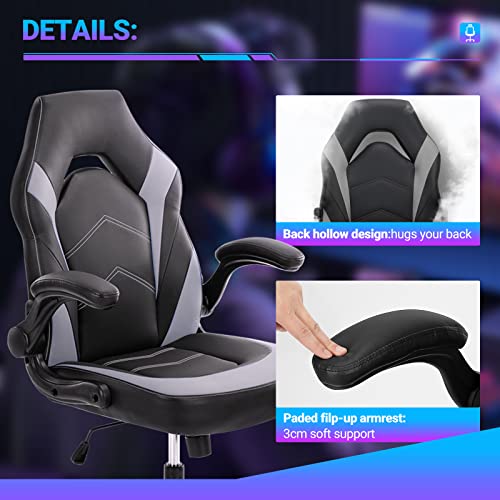 Ergonomic Gaming Office Chair with Armrest