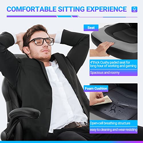 Ergonomic Gaming Office Chair with Armrest