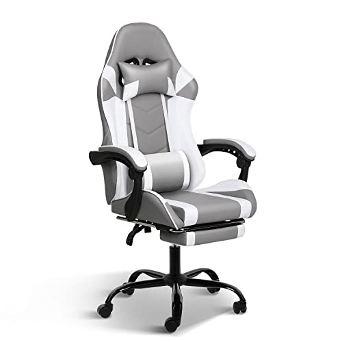 YSSOA Backrest and Seat Height Adjustable Swivel Recliner Racing Office Computer Ergonomic Video Game Chair