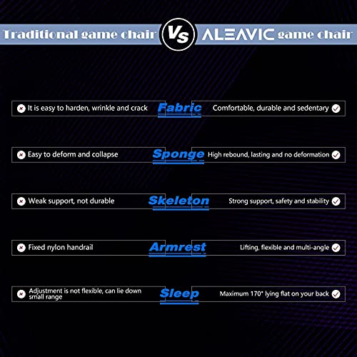 High-Back Racing Style Gaming Chair for Adults