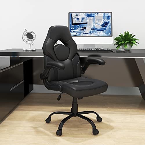 Ergonomic Gaming/Office Swivel Chair – Black