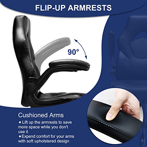 Ergonomic Gaming/Office Swivel Chair – Black