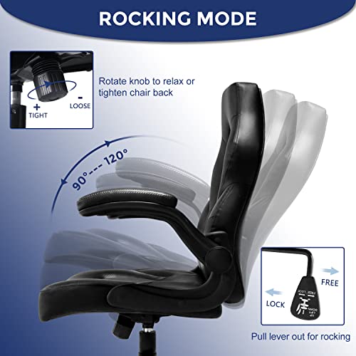 Ergonomic Gaming/Office Swivel Chair – Black