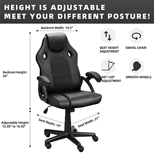 MUZII Gaming Chair for Teens and Kids