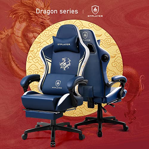 GTPLAYER Dragon Series Gaming Chair with Bluetooth Speakers