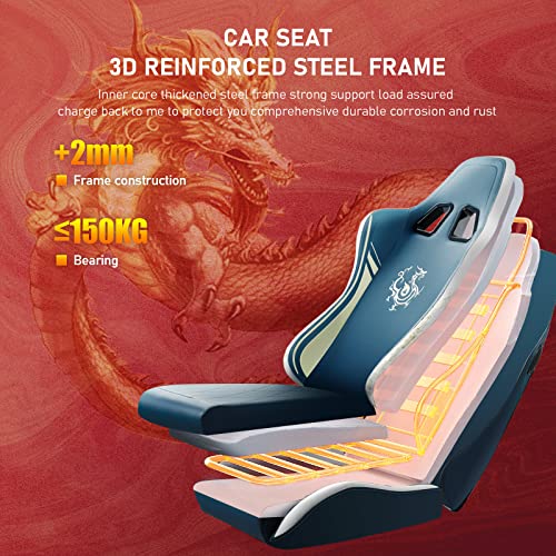 GTPLAYER Dragon Series Gaming Chair with Bluetooth Speakers