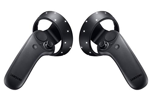 SAMSUNG HMD Odyssey+ Windows Mixed Reality Headset with 2 Wireless Controllers 3.5" Black (XE800ZBA-HC1US)