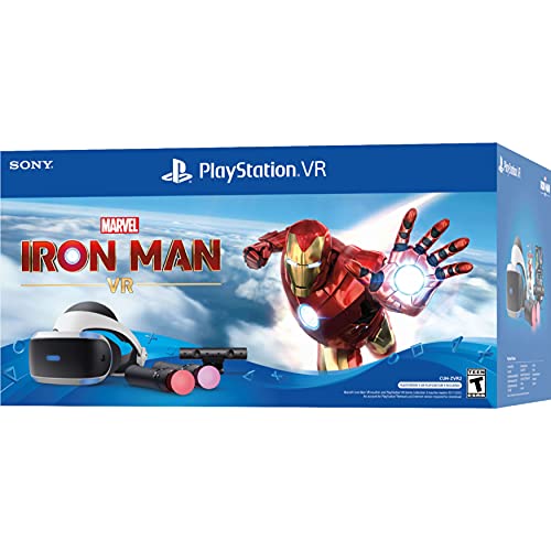 Iron Man VR PSVR Bundle: Headset, Camera, Controllers