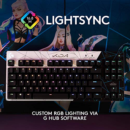 Ultra-Compact Logitech G PRO K/DA Gaming Keyboard