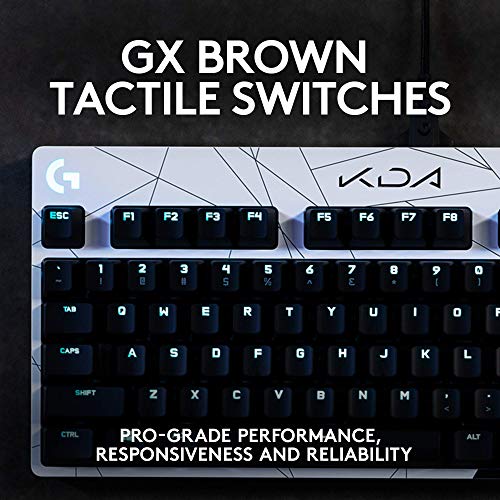 Ultra-Compact Logitech G PRO K/DA Gaming Keyboard