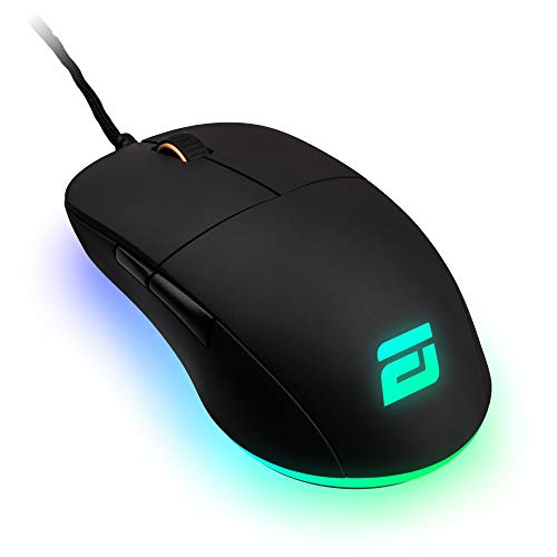 Black Programmable Gaming Mouse with RGB and 16K DPI