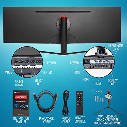Deco Gear 49" Ultrawide Gaming Monitor
