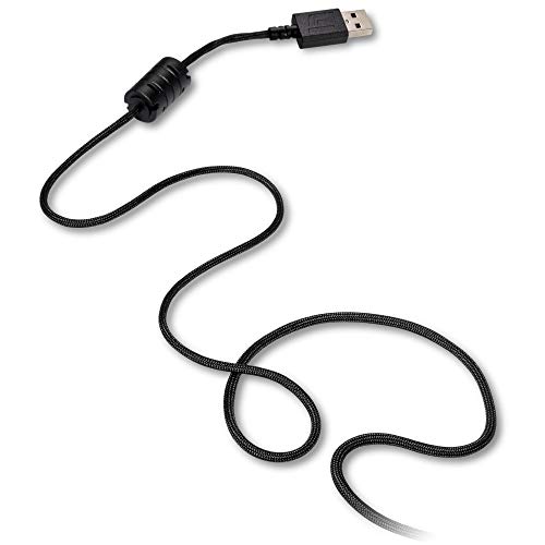 Black Programmable Gaming Mouse with RGB and 16K DPI