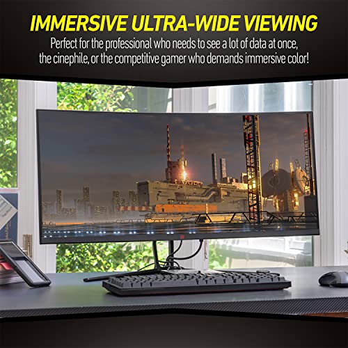 Curved Gaming Ultrawide Monitors - 2 Pack