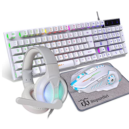 White Gaming Bundle for PC Gamers