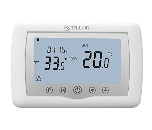 Smart Wi-Fi Thermostat with Voice Control Compatibility
