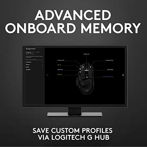 Logitech G502 HERO RGB Wired Gaming Mouse