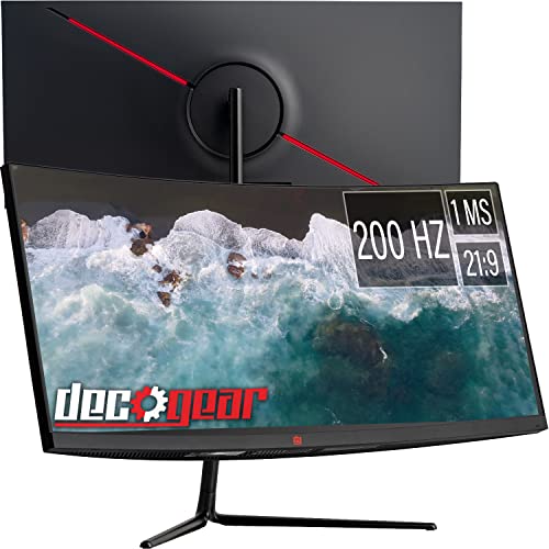 30" 200Hz Curved Gaming Monitor, 2K Resolution