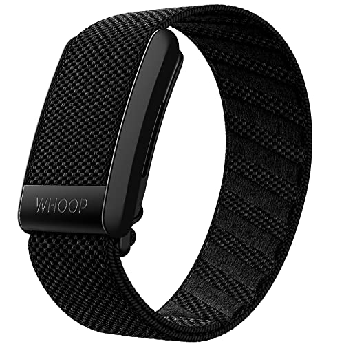 WHOOP 4.0 Wearable Health, Fitness & Activity Tracker – Continuous Monitoring, Performance Optimization, Heart Rate Tracking & Personalized Health Insights to Improve Sleep, Strain, Recovery, Wellness