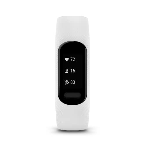 Simple White Fitness Tracker with Long Battery