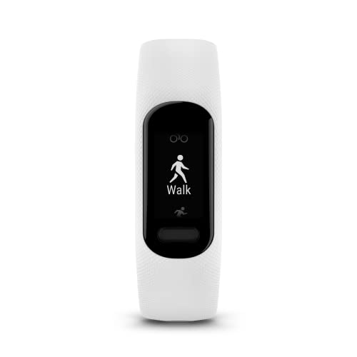 Simple White Fitness Tracker with Long Battery