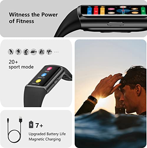 FITVII Smart Fitness Tracker for Women Men