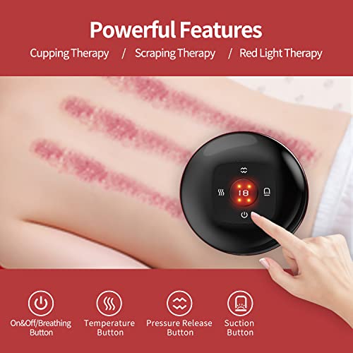 Dynamic Cupping and Massage Set with Temperature Control