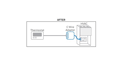 Honeywell Home C-Wire Adapter for Wi-Fi Thermostats THP9045A1098