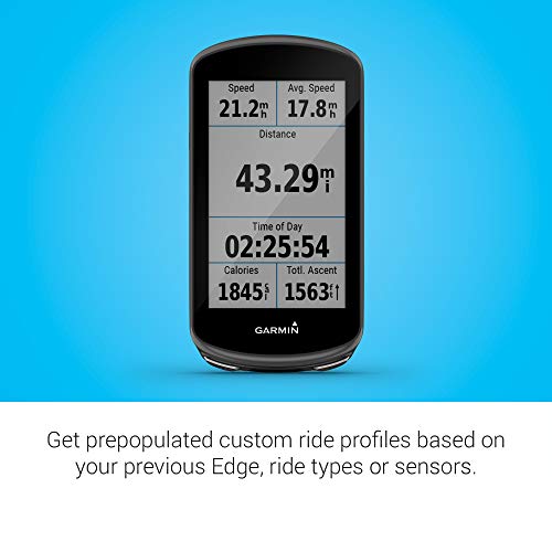 Garmin Edge 1030 Plus, GPS Cycling/Bike Computer, On-Device Workout Suggestions, ClimbPro Pacing Guidance and More