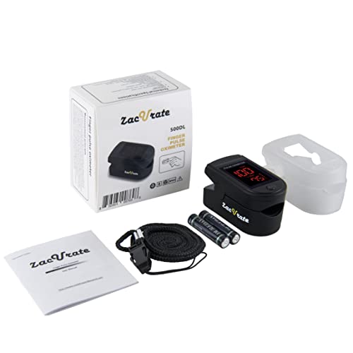 Zacurate Pro Series Oximeter with Silicon Cover