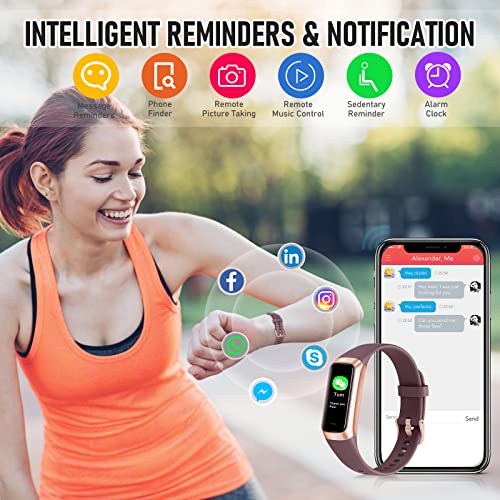 Color Touch Fitness Tracker for Men and Women