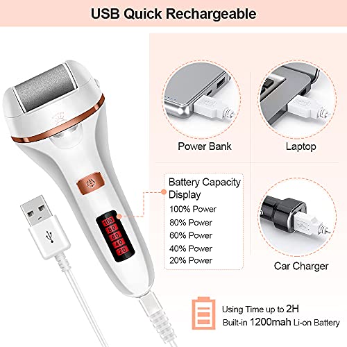 Rechargeable Electric Callus Remover Kit